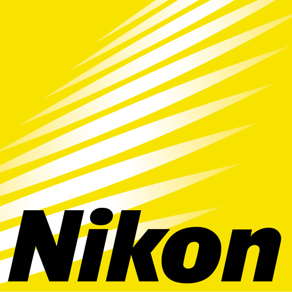 Logo firmy Nikon.